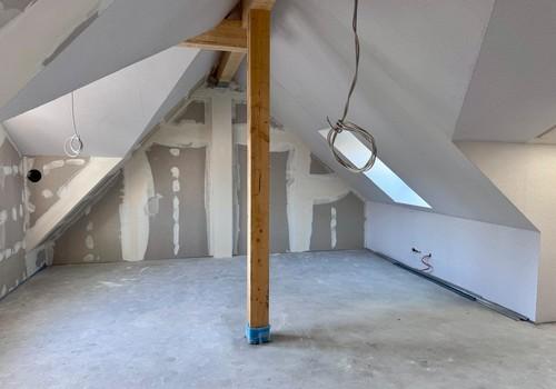 Wohnen Essen im Ausbau