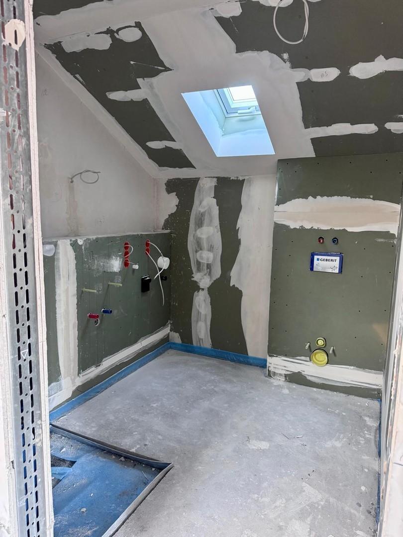 Badezimmer im Ausbau
