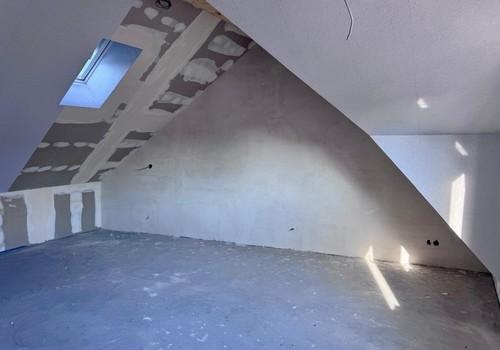 Schlafzimmer im Ausbau