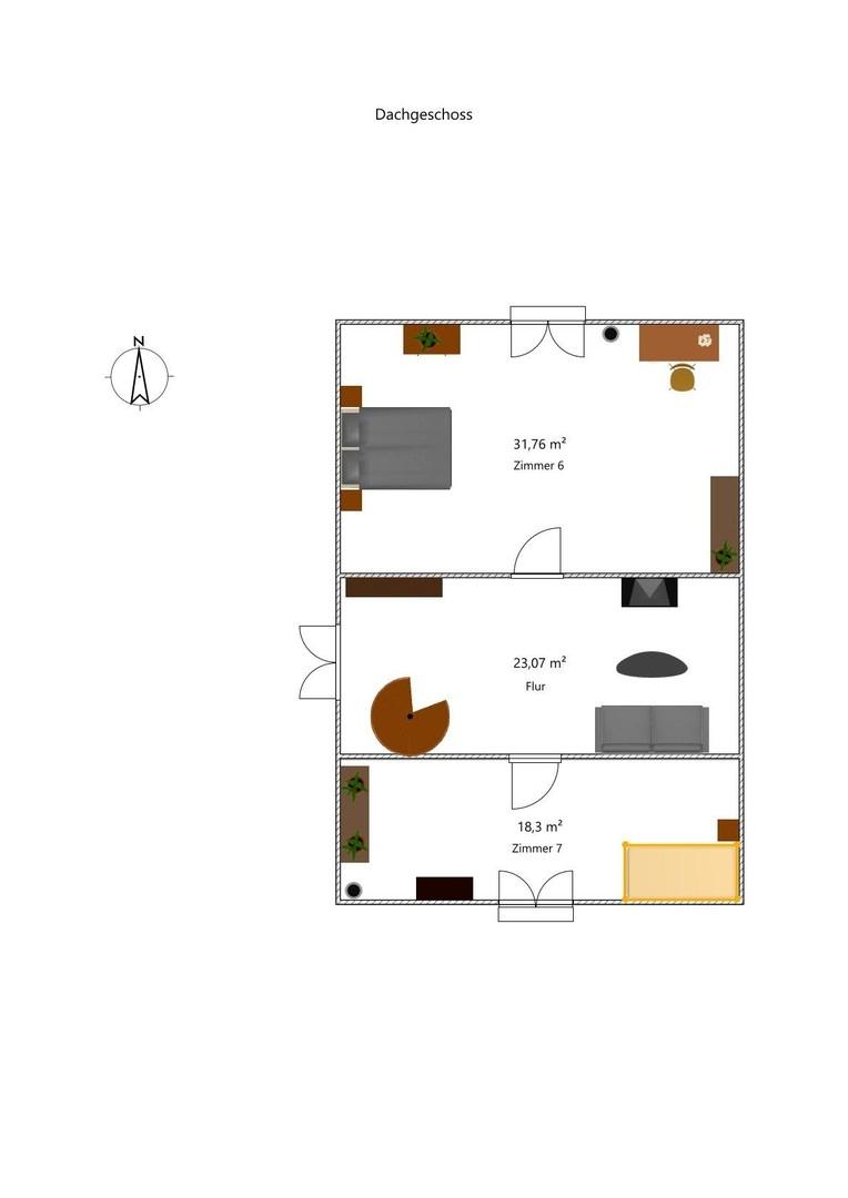 Grundriss Dachgeschoss 