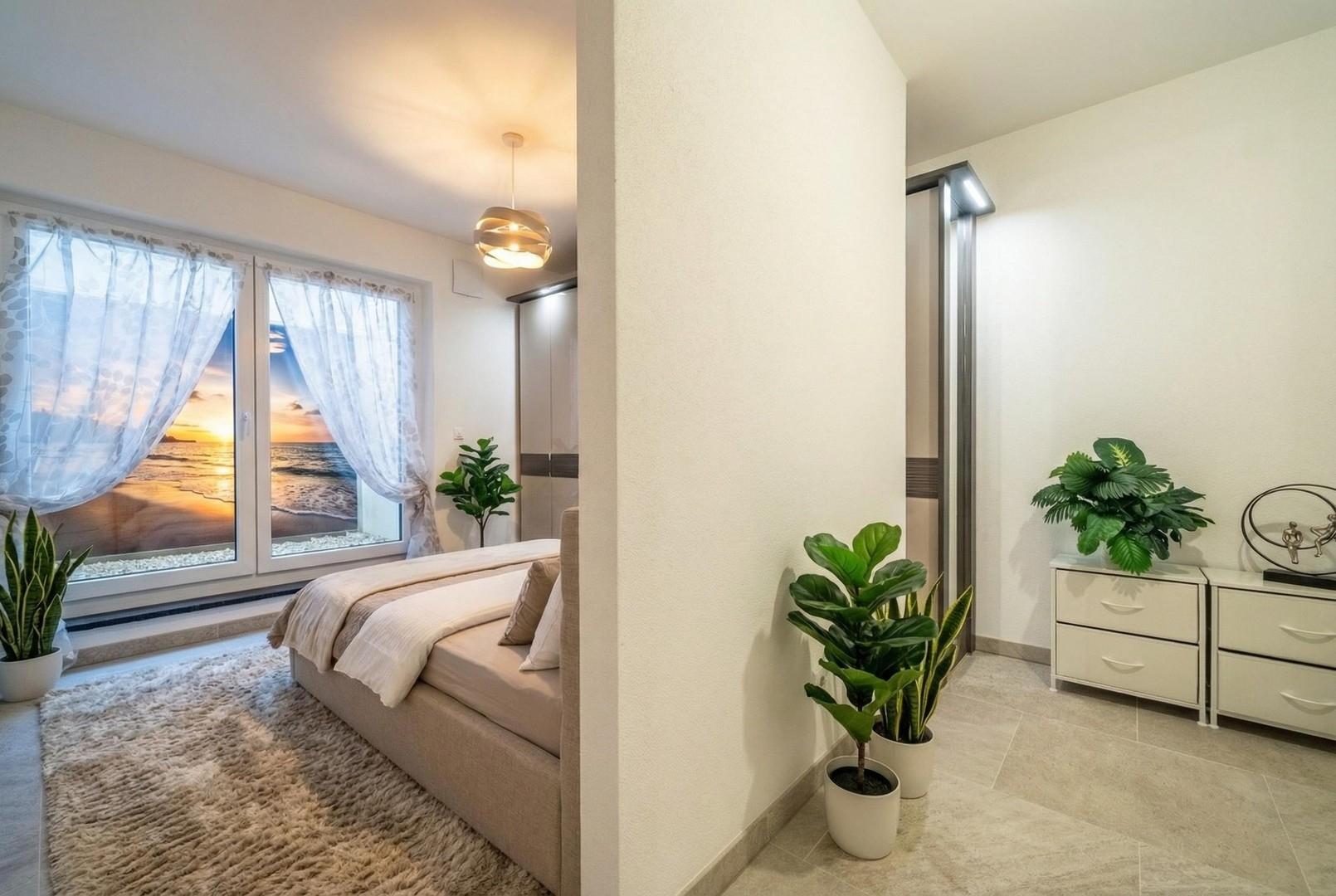 Schlafzimmer mit Ankleide