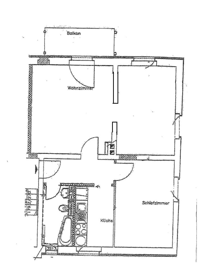 Freitagstraße 38-40, 3-RWE, EG rechts (ohne Maße)