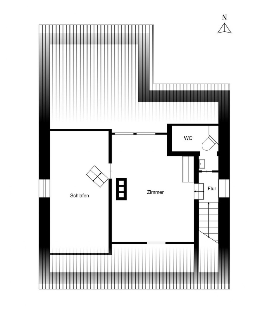 Haupthaus Obergeschoss