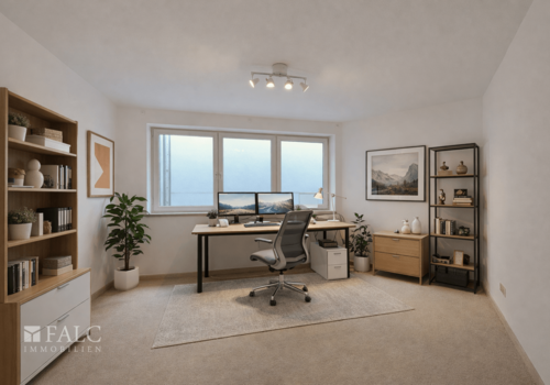 Einrichtungsbeispiel Arbeitszimmer