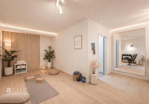 Einrichtungsbeispiel Yogastudio