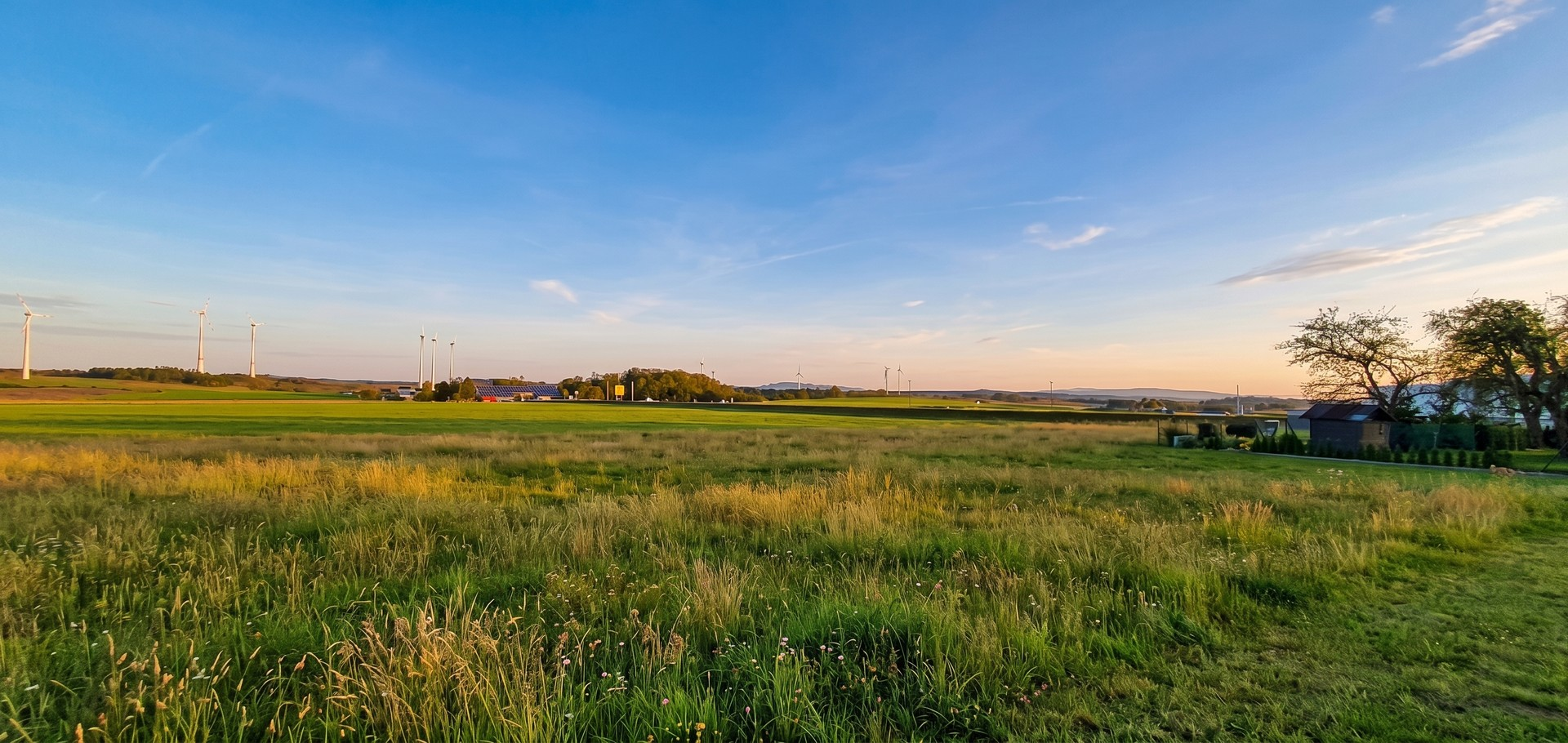 Aussicht von der Terrasse aus