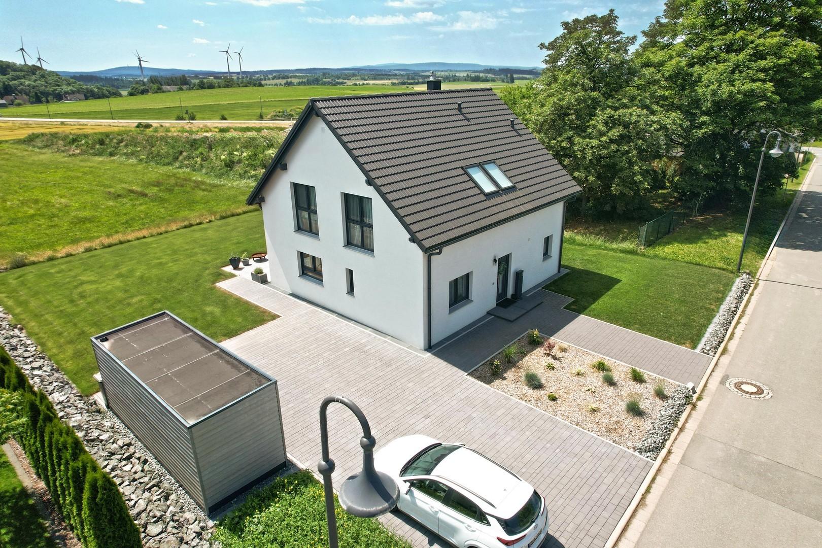 Luftbild Sommer Richtung Süd