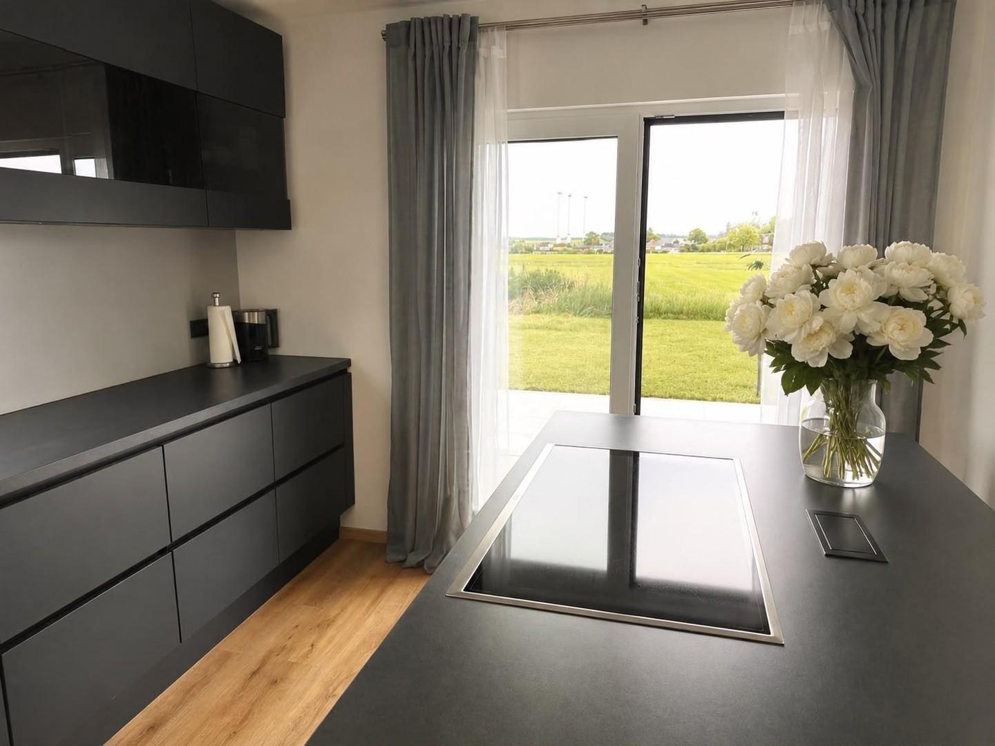 Küche: Aussicht beim Kochen