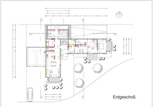 Grundriss Wohnung 1 und 2