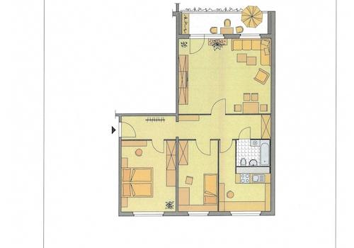 Grundriss (möbliert)