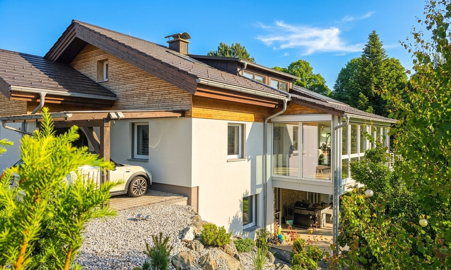 Hausansicht Südwest