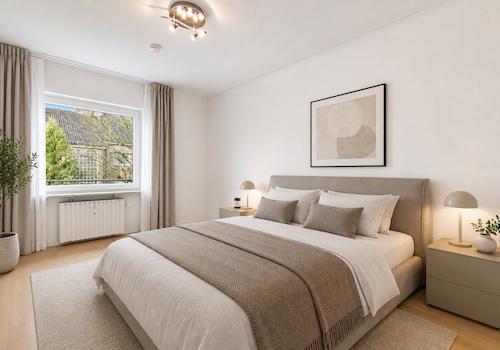 Schlafzimmer KI generiert