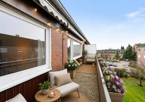 Balkon KI generiert