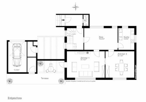 Grundriss Erdgeschoss