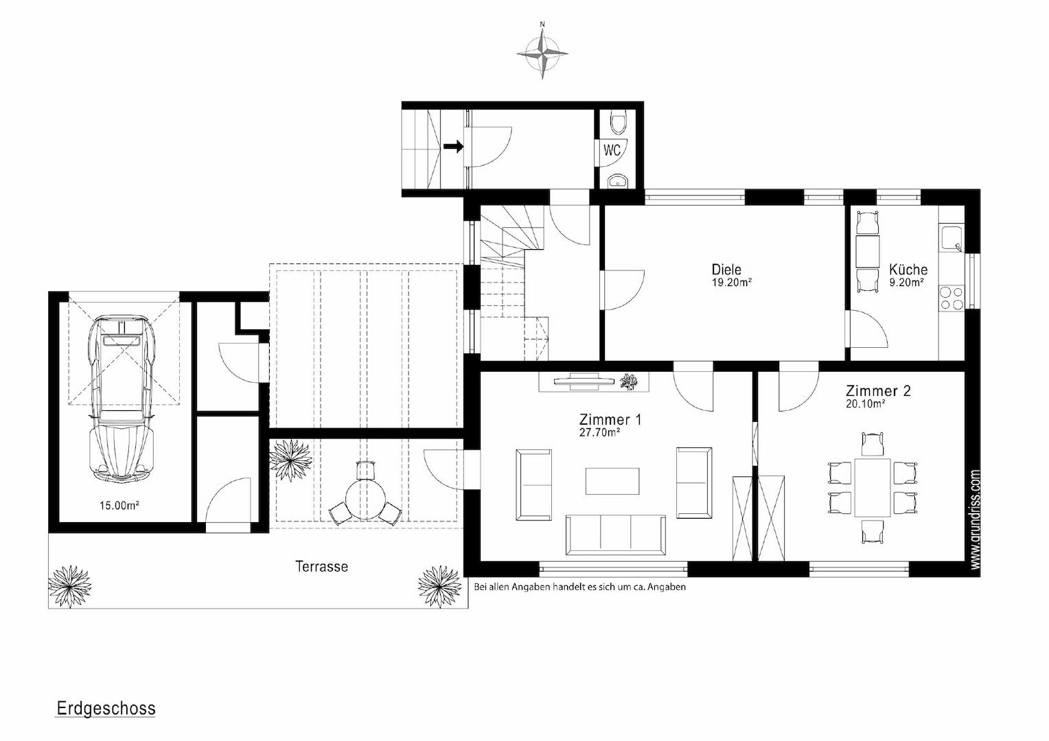 Grundriss Erdgeschoss