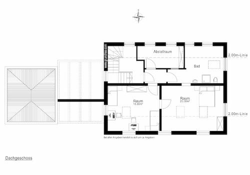 Grundriss Dachgeschoss