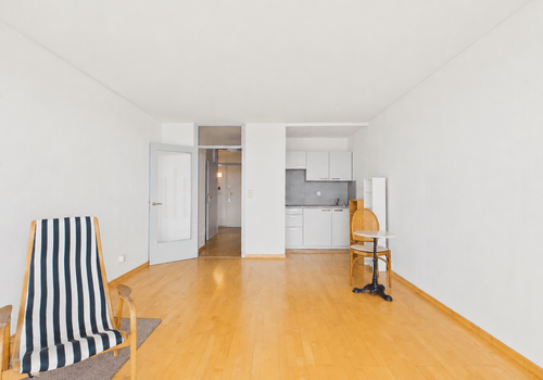 Wohnbereich/Küchenzeile Appartement