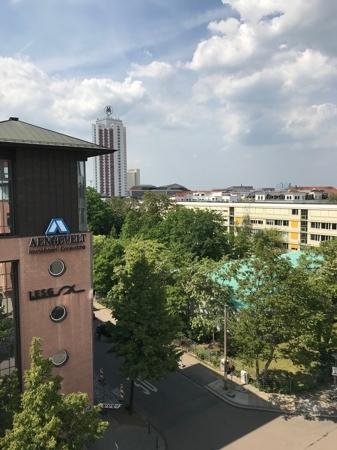 Blick aus dem Fenster