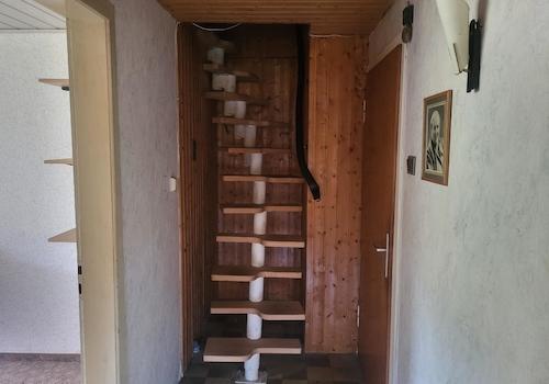Treppe zum Dachboden