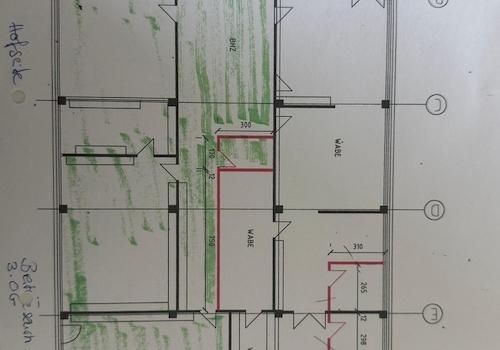 Grundriss Bürofläche 3.OG