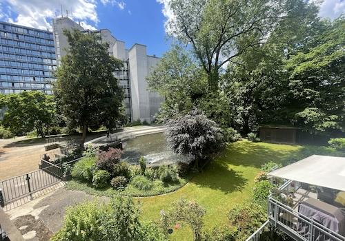 Ausblick vom Balkon