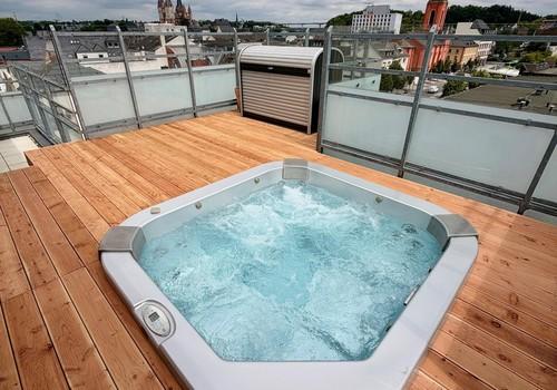 Jacuzzi mit Aussicht