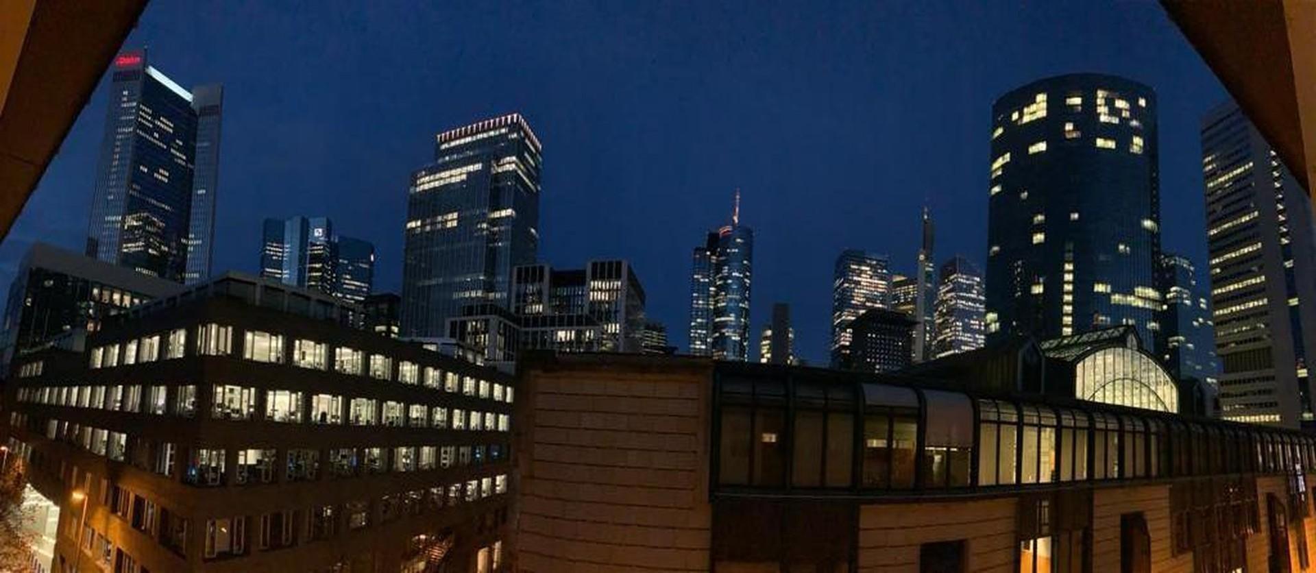 Ausblick Balkon