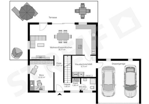 Grundriss EG