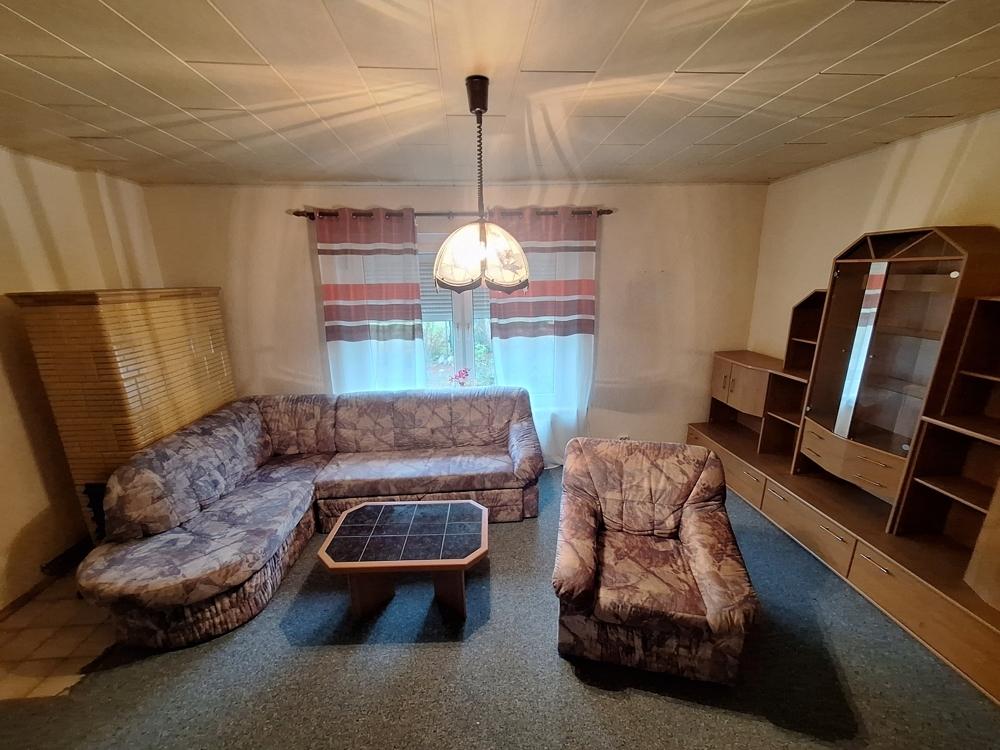 Wohnzimmer mit Kamin