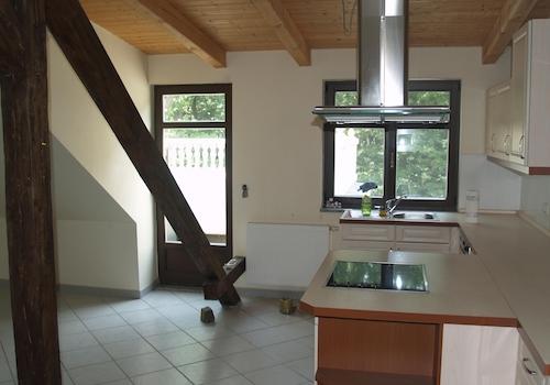 Küche zur Terrasse