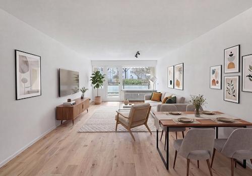 Visualisierung Wohn-/Esszimmer
