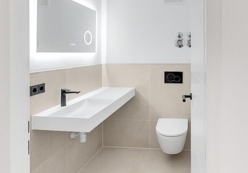 Modernes Gäste-WC