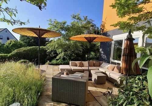 Sommerliche Terrasse
