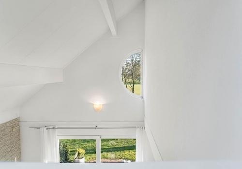 Ausblick von Treppe/Empore