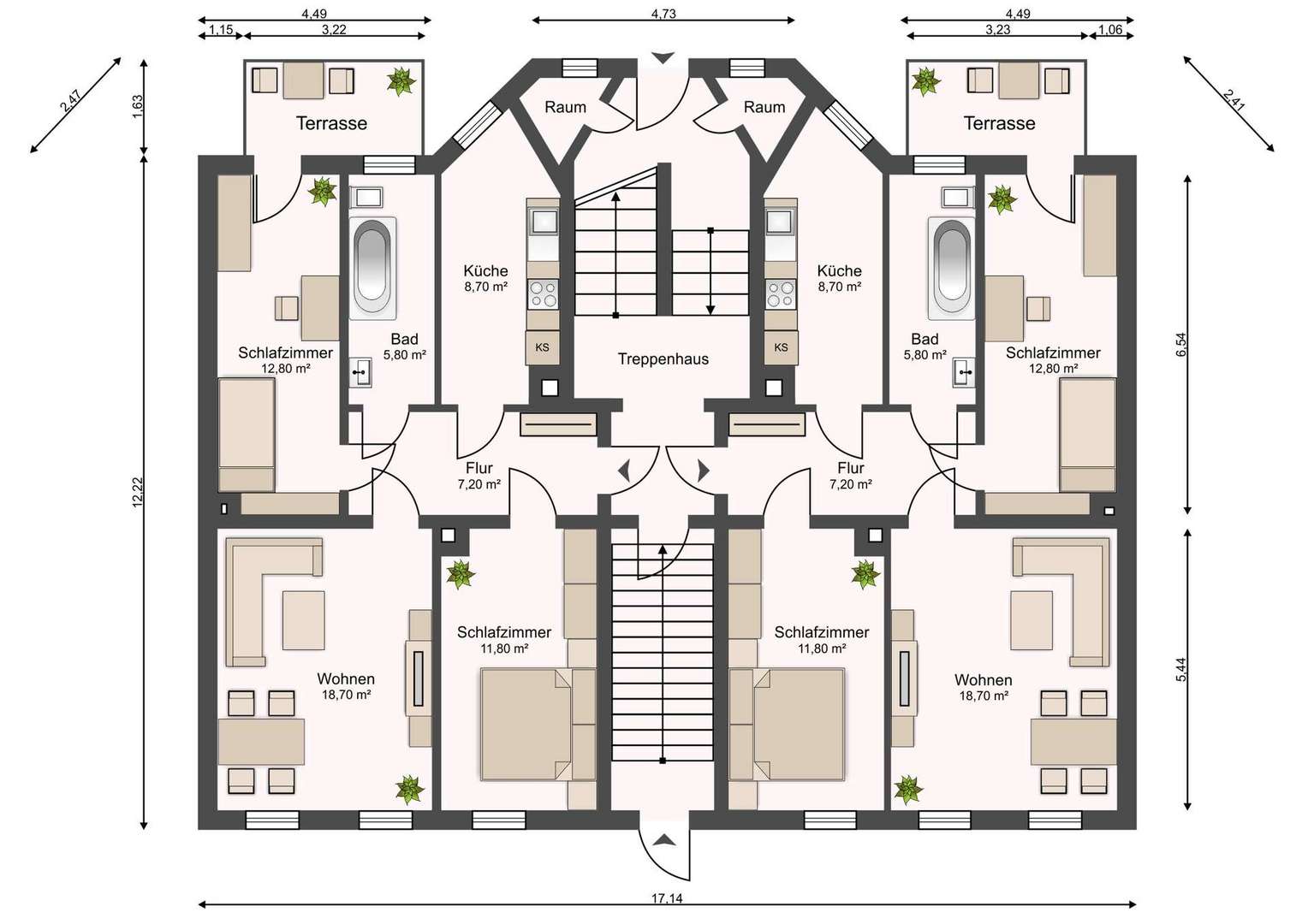 Grundriss EG