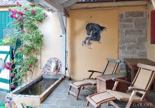 Terrasse Eingang