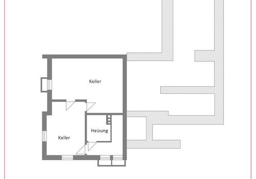 Grundriss Keller