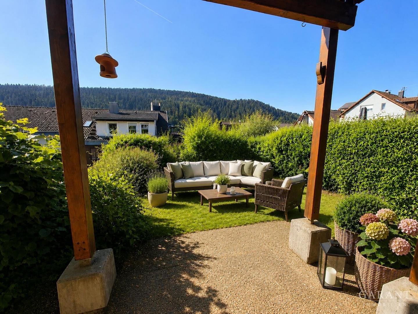 Garten beispielhafte Darstellung