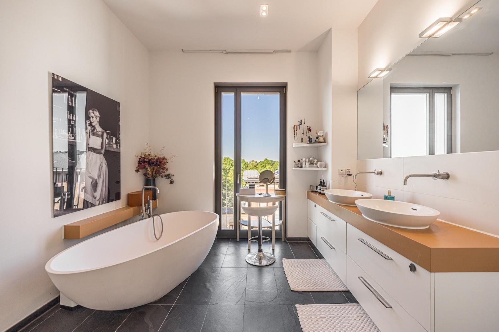Vermietung Penthouse | Masterbad