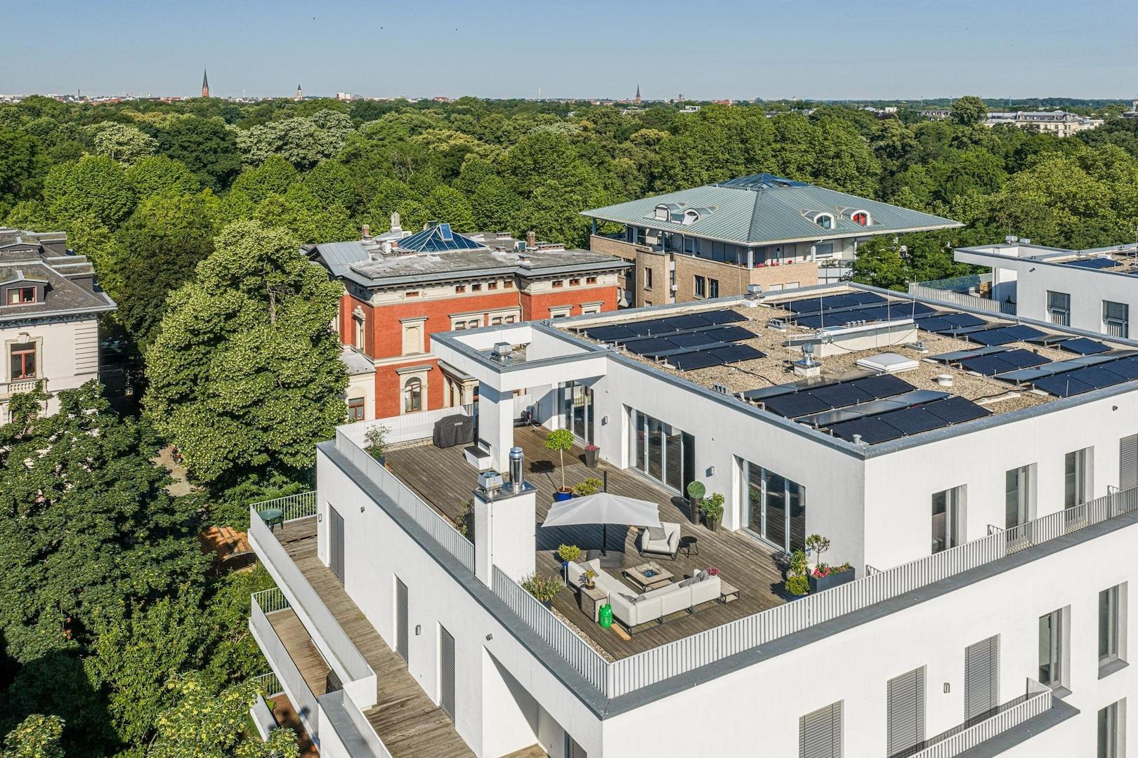 Vermietung Penthouse | Terrasse