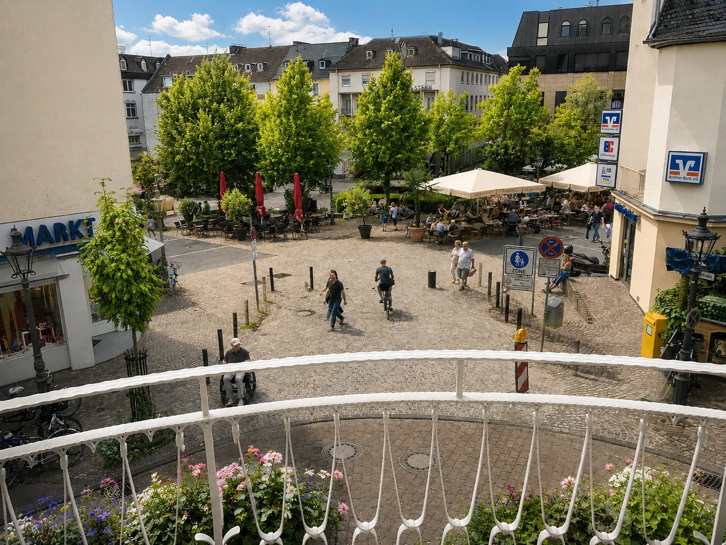 Marktplatzblick