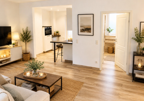 2 Zimmer Appartement + Terasse