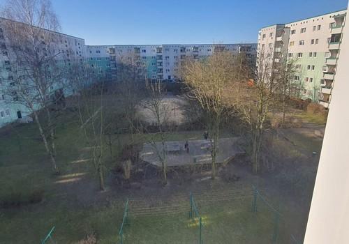 Ausblick zur Hofseite