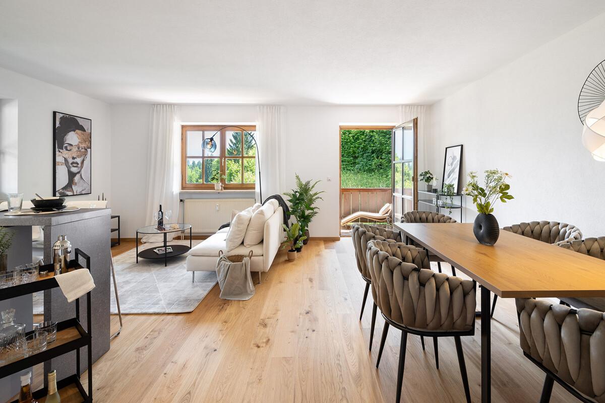 Herzstück der Wohnung