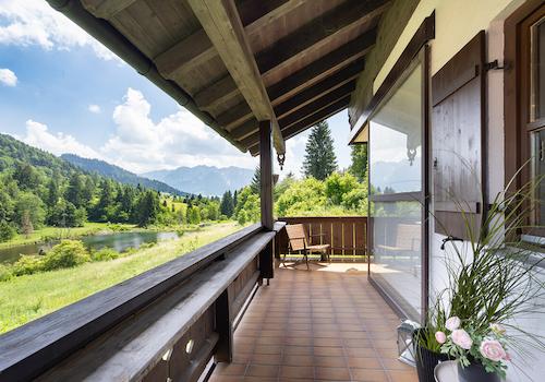 Großer Süd- Ostbalkon