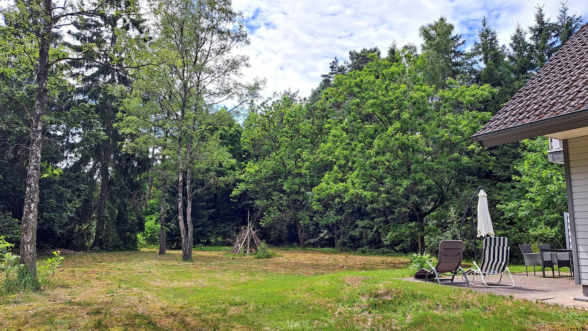 Blick aufs Grundstück