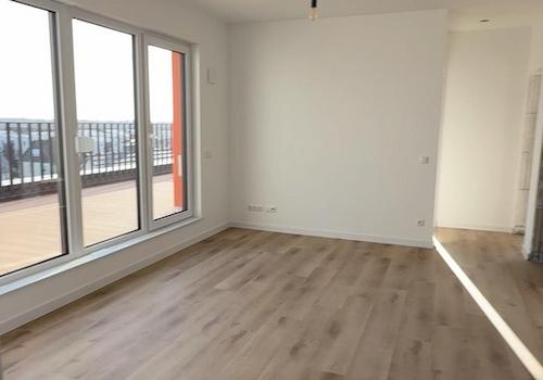 Wohnzimmer mit Terrassenausgan