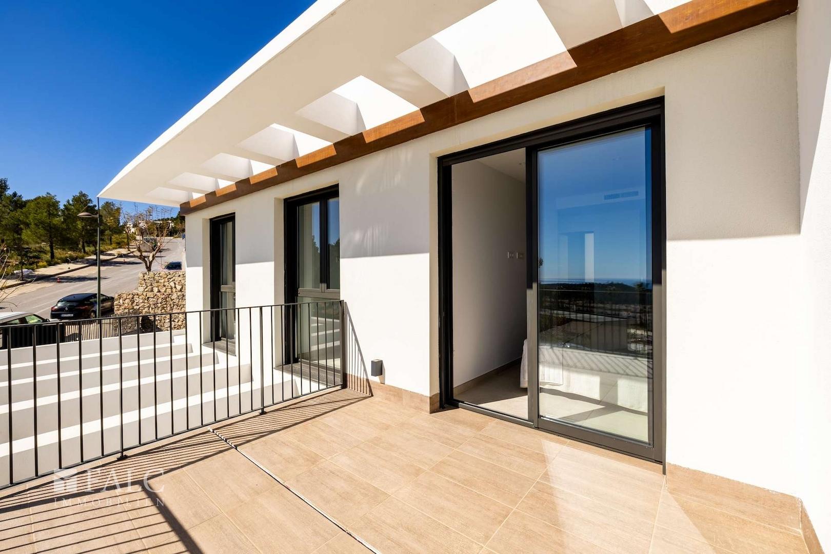Balkon erster Stock