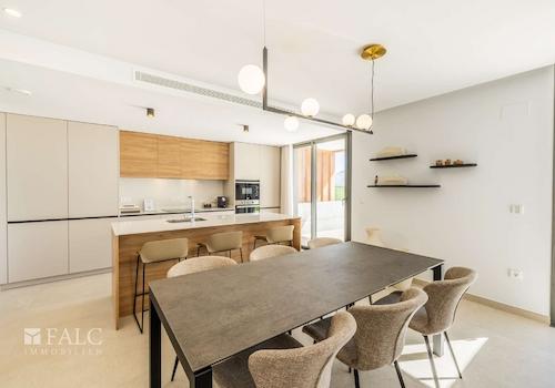 Küche mit Esszimmer