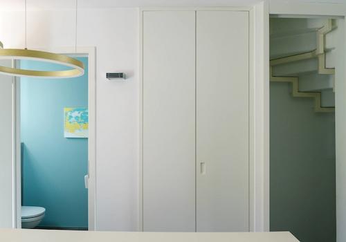 WC- Garderobe - Treppe